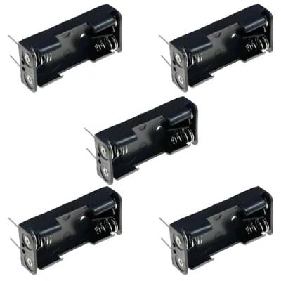 Image of AAA x 2 Battery Holder PCB Mount (Pack of 5)