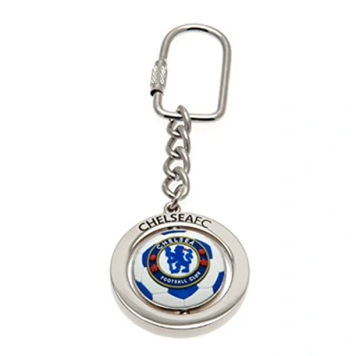 Image of Chelsea F.C. Spinner Keyring FB