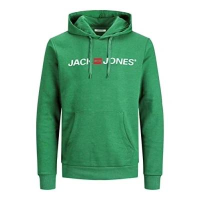 Image of JACK &amp; JONES Male logo hoodie, XS