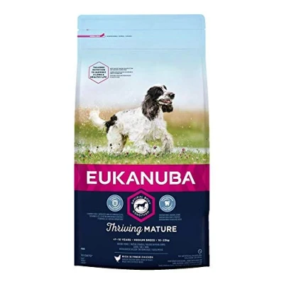 Image of Other Eukanuba Thriving Mature Medium Breed Chicken 2kg, clear