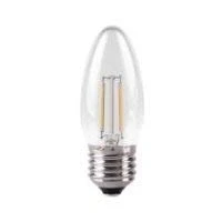 Image of Large Screw ES LED Filament Candle 2w = 24w 2700k Warm White