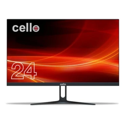 Image of Cello M2420FHD 24 inch Frameless Full HD 1920x1080p LED Ultra Slim Monitor, Flicker Free, HDMI, 60Hz, Response Time 13ms, Low Blue Light, Computer &amp; Gaming Monitor