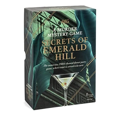Image of Professor Puzzle Secrets of Emerald Hill Mystery Game Ages 14+ 8 Players 90 Minutes Playing Time