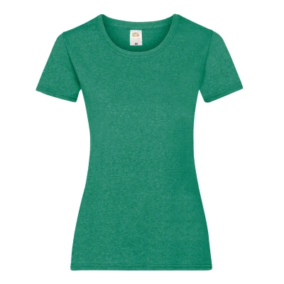 Image of Fruit Of The Loom 61372 women&#039;s T shirt in Green