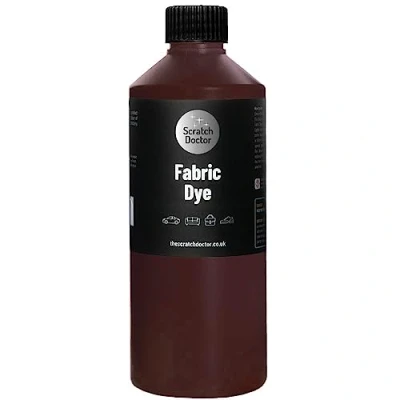 Image of Scratch Doctor Liquid Fabric Dye Easy to Use Textile Paint for Sofas, Furniture, Clothing, Canvas, Shoes, Denim and More 23 Colours Available (Bordeaux, 1000ml)
