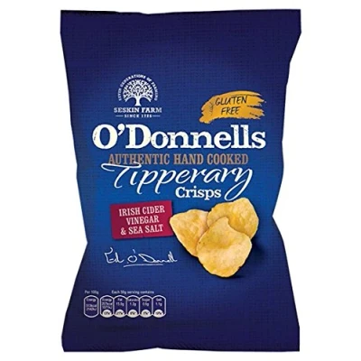 Image of O&#039;Donnells Irish Cider Vinegar &amp; Sea Salt (2 x 125g) from Ireland