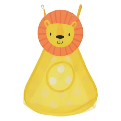 Image of Carousel Home Childrens Bath Toy Storage Bag Kids Net Animals Tidy Caddy Baby Toddler Bathroom Organiser For Toys Lion