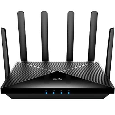 Image of Cudy Unlocked 4G LTE Cat 12 Gigabit Modem Router with Dual SIM Card Slot, 3 CA, 4 x MIMO, AC1200 WiFi, SMA, OpenVPN, Wireguard, IPsec, VPN, LT12