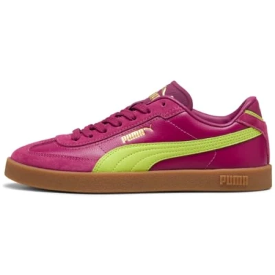 Image of PUMA Unisex Club II ERA Sneaker, Berry Lime Smash, 4.5 UK
