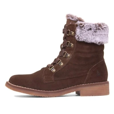 Image of Hush Puppies Women&#039;s Florence Mid Boot, Chocolate, 4 UK