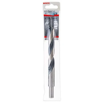 Image of Bosch Professional PointTeQ HSS Twist Drill Bit (for Metal, Reduced Shank, 16.5 x 125 184 mm, Accessories for Driver)