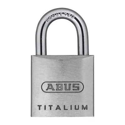Image of Abus 64TI/20 Titalium Aluminium Alloy Key Padlock 20mm