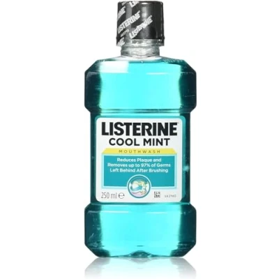 Image of Listerine Antibacterial Mouthwash Coolmint 250ml Pack of 6