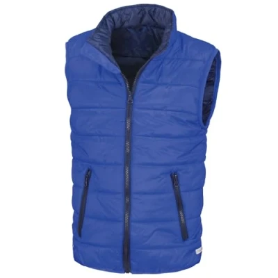 Image of Result Core Childs Padded Bodywarmer, Royal/Navy, 13/14. R234JY