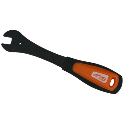 Image of SUPER B Professional Wrench for Pedals 15mm Black/Orange