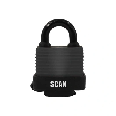 Image of Scan Weatherproof Laminated Steel Padlock 45mm SCAPLLAMWP45
