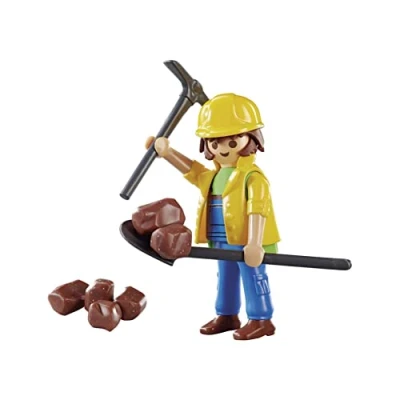Image of Playmobil 70560 Playmo Friends Construction Worker, for Children Ages 4+, Fun Imaginative Role Play, PlaySets Suitable 4+