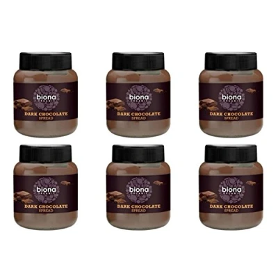 Image of (6 Pack) Biona Organic Dark Chocolate Spread 350g 6 Pack Bundle