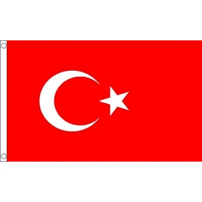 Image of Turkey Small Flag 3ft x 2ft