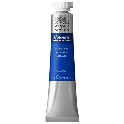 Image of Winsor &amp; Newton Cotman 21ml Water Colour Tube Ultramarine