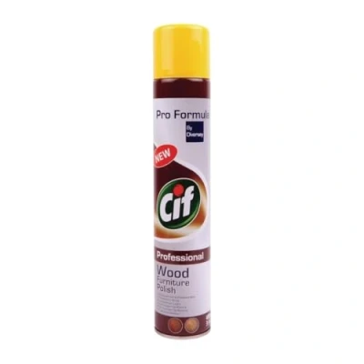 Image of Cif Professional Wood Furniture Cleaner and Polish Spray 400ml