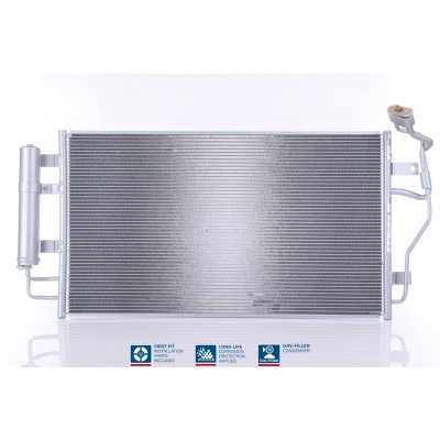 Image of CO7834 Condenser NISSENS 940583 with dryer Aluminium 646mm R1234yf