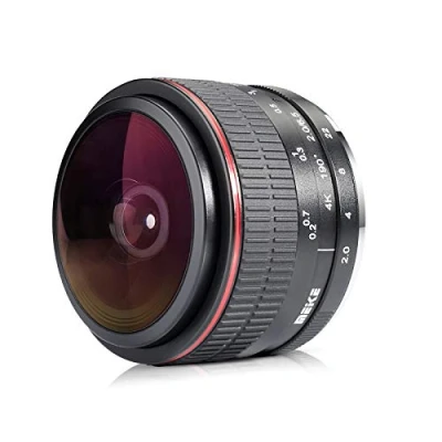 Image of Meike Optics MK 6.5 mm f2.0 Fisheye Lens Ultra Wide Angle for Sony E Mount