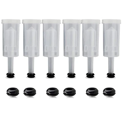 Image of Brewing Airlock Kit, 12 Grommet and 6 Airlocks,Wine for Fermenting,Brewing, Beer, Wine, Sauerkraut, Kimchi Other Fermentation Projects (Airlock)