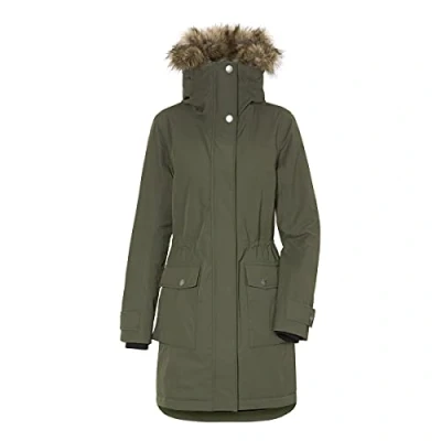 Image of Didriksons Ellen Women&#039;s Parka, Deep green, S