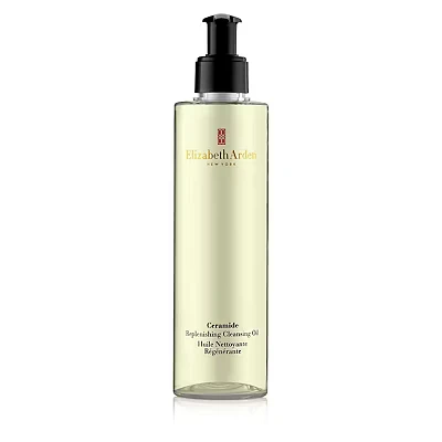 Image of Elizabeth Arden Ceramide Replenishing Cleansing Oil, 200ml