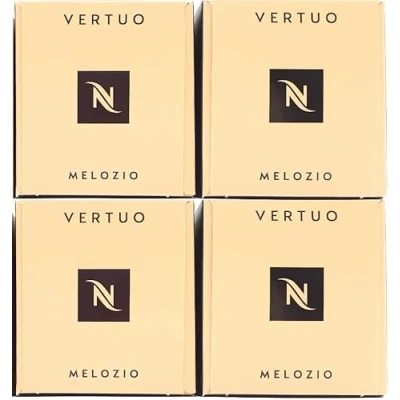 Image of New Original Nespresso Vertuo Line coffee capsules Melozio flavor 4 sleeve of 10 pods