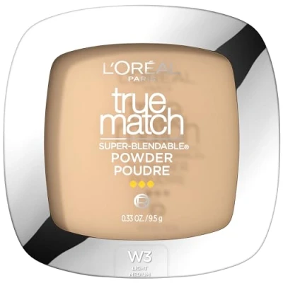 Image of True Match Super Blendable Powder by L&#039;Oreal Paris Nude Beige (w3) 9.5g