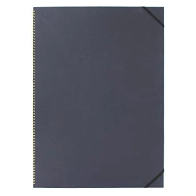 Image of Artway Indigo Handmade Spiral Bound A1 Sketchbook Portrait 150gsm 32 sheets/64 Sides