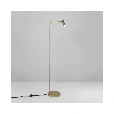 Image of Enna Floor LED Matt Gold Light Astro
