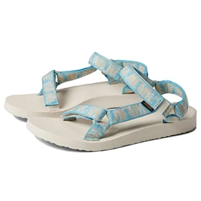 Image of Teva Women&#039;s Original Universal Sandal, Iridescence Stillwater Beach Sand, 8 UK