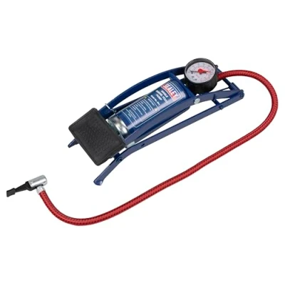 Image of Sealey Foot Pump, Single Barrel