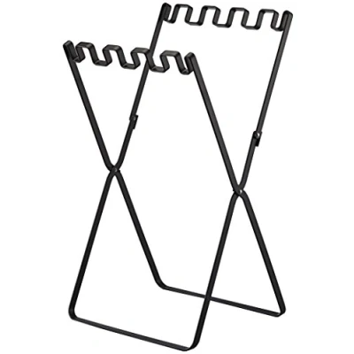 Image of Yamazaki 7909 TOWER Garbage &amp; Grocery Bag Holder, white, Steel, Minimalist, 33 x 31 60 cm