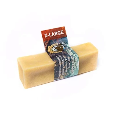 Image of Yak Snack X Large Natural Dog Treats. Long Lasting Chews For Dogs With No Artificial Preservatives. Milk Low In Fat, High Protein And Calcium. Grain Gluten Free (Pack Of 1)