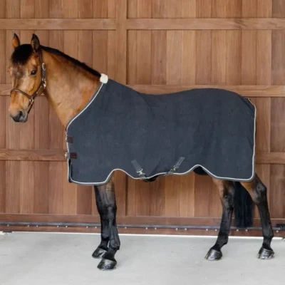Image of Kentucky Horsewear Fleece Rug Vegan Wool Grey 130cm (6&#039;0) Rugs Horse &amp; Equestrian