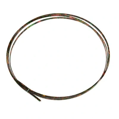 Image of Dopro 2pcs Guitar Binding Purfling Strips Strip 1650 * 5 1.5mm for Acoustic or Classical Green Pearl