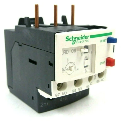 Image of Schneider LRD08 Thermal Overload 2.5 4A (For LC1D09 D38) Amp
