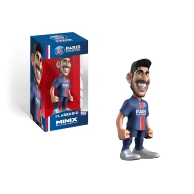 Image of MINIX Football Stars #165 PSG Asensio 11 Collectible Figure 12 cm