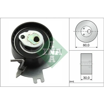 Image of MN982126 Tensioner Pulley, timing belt INA 531 0885 10 FORD: Galaxy Mk3 MPV, FOCUS 3, Mondeo 5, PEUGEOT: Boxer Van, 508 I Saloon, SW