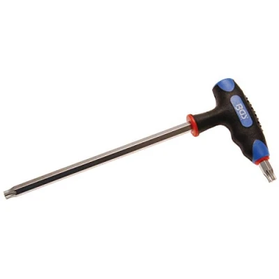Image of BGS 4010 18 T Handle L Type Wrench Star (for Torx) T50
