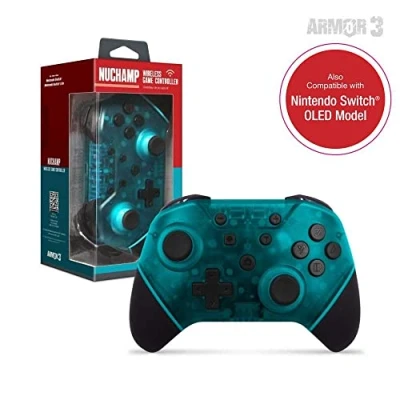 Image of Hyperkin SWITCH NUCHAMP WIRELESS CONTROLLER TURQUOISE
