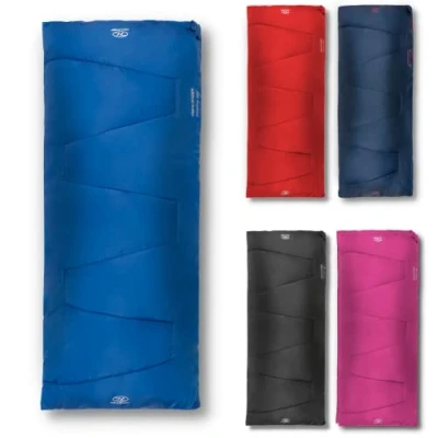 Image of 1.1kg Lightweight Sleeping Bags For Adults 2 Season Envelope Style Warm Snuggle Bag by HiGHLANDER