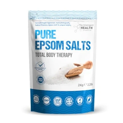 Image of Pure Epsom Salts Magnesium Sulphate Bath Salt (2kg Pack)