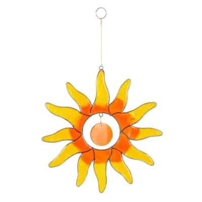 Image of Jones Home and Gift Suncatcher, Orange/Yellow 32 centimetres