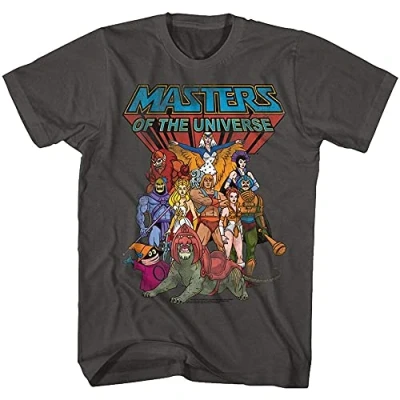 Image of of The Universe He Man Squad Goals Men&#039;s T Shirt Skeletor She Ra Beast Black