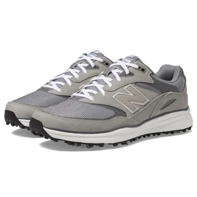 Image of New Balance Men&#039;s Heritage Golf Shoe, Grey, 15.5 UK